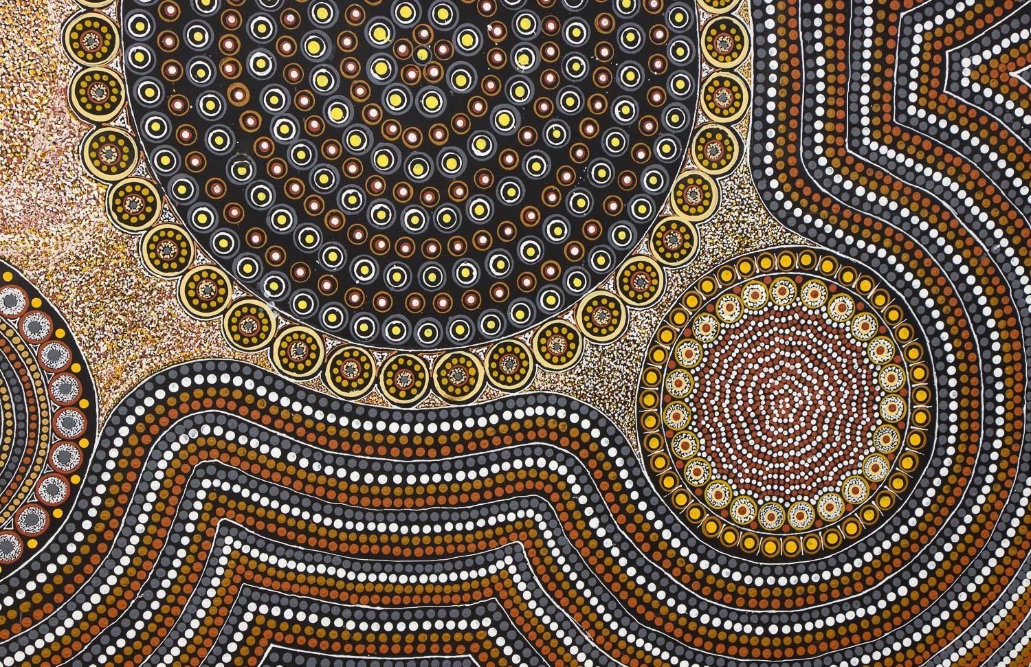 Artwork by Melissa Dickenson, Rockhole, Made of Acrylic on canvas