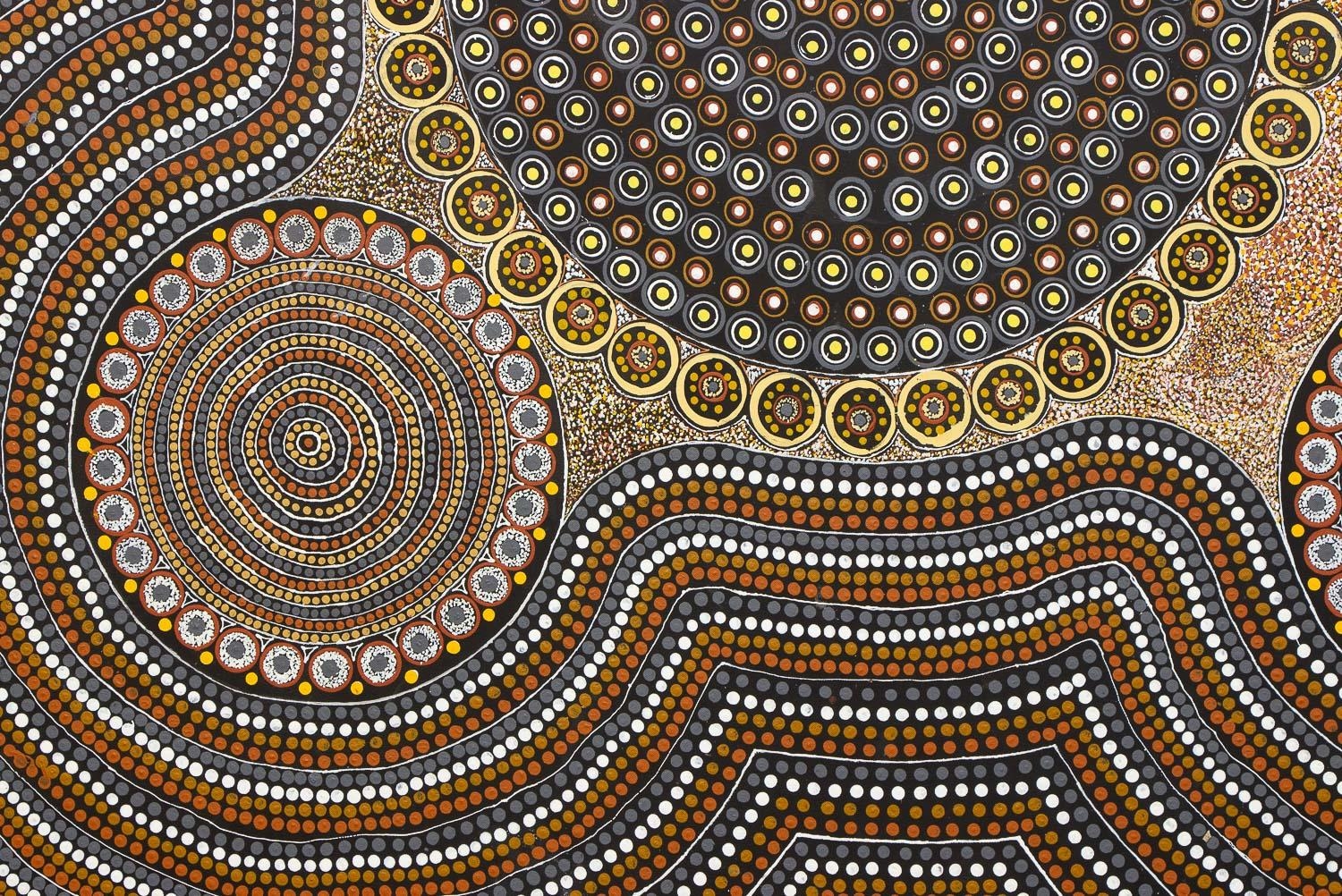 Artwork by Melissa Dickenson, Rockhole, Made of Acrylic on canvas