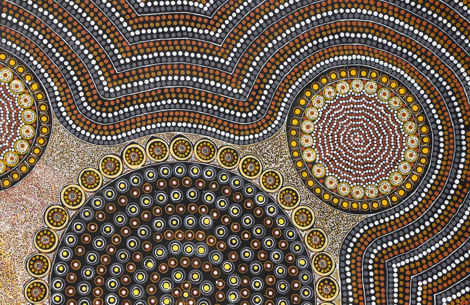 Artwork by Melissa Dickenson, Rockhole, Made of Acrylic on canvas