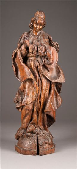 MARIA IMMACULATA by German School, 18th Century