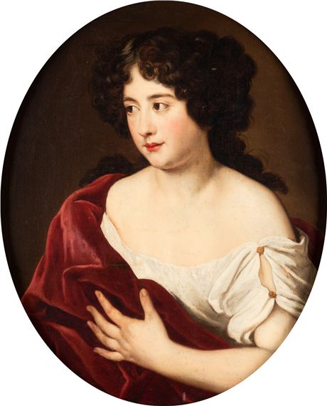 PORTRAIT OF MARIA MANCINI by Jacob Ferdinand Voet