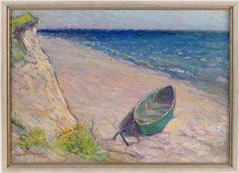&quot;September Sea, Cahoon Hollow&quot; (Wellfleet, Massachusetts). - Anne Wells Munger