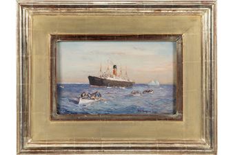 Paintings of Titanic Disaster Site, Mark Twain's Typewriter Headline Heritage Auction