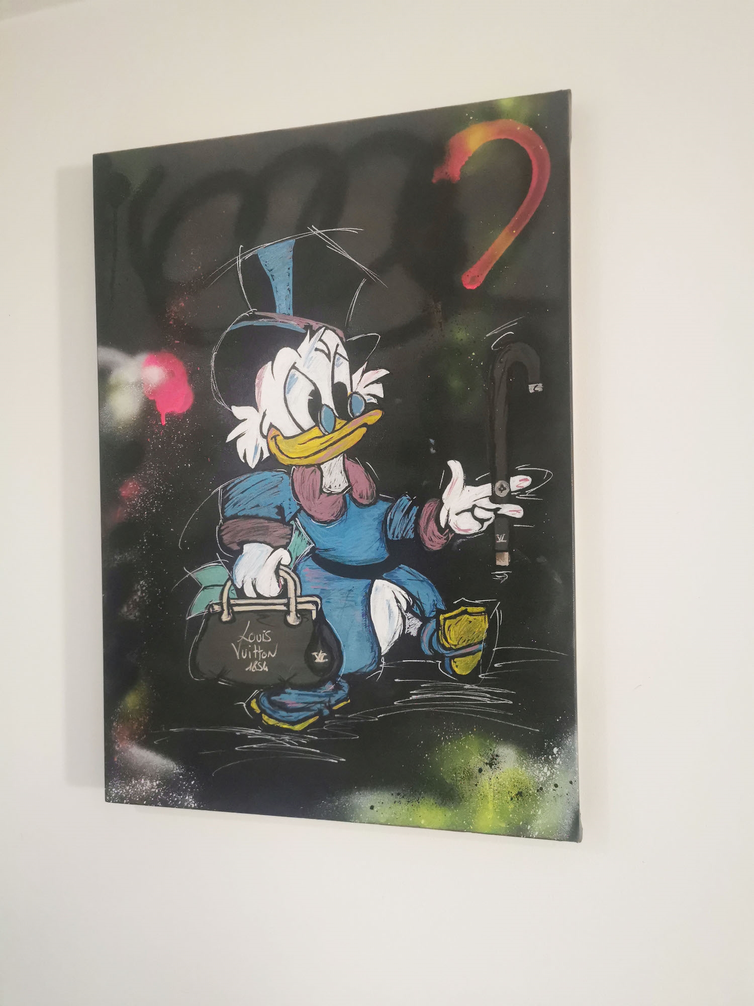 Artwork by Odart, Shopping Day, Made of mixed media on canvas