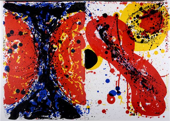 Sam Francis | Uncle Sam loves Marylin (1964) | MutualArt