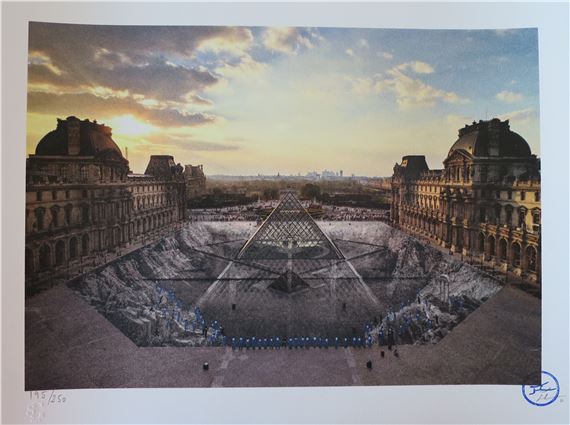 JR | JR at the Louvre | MutualArt