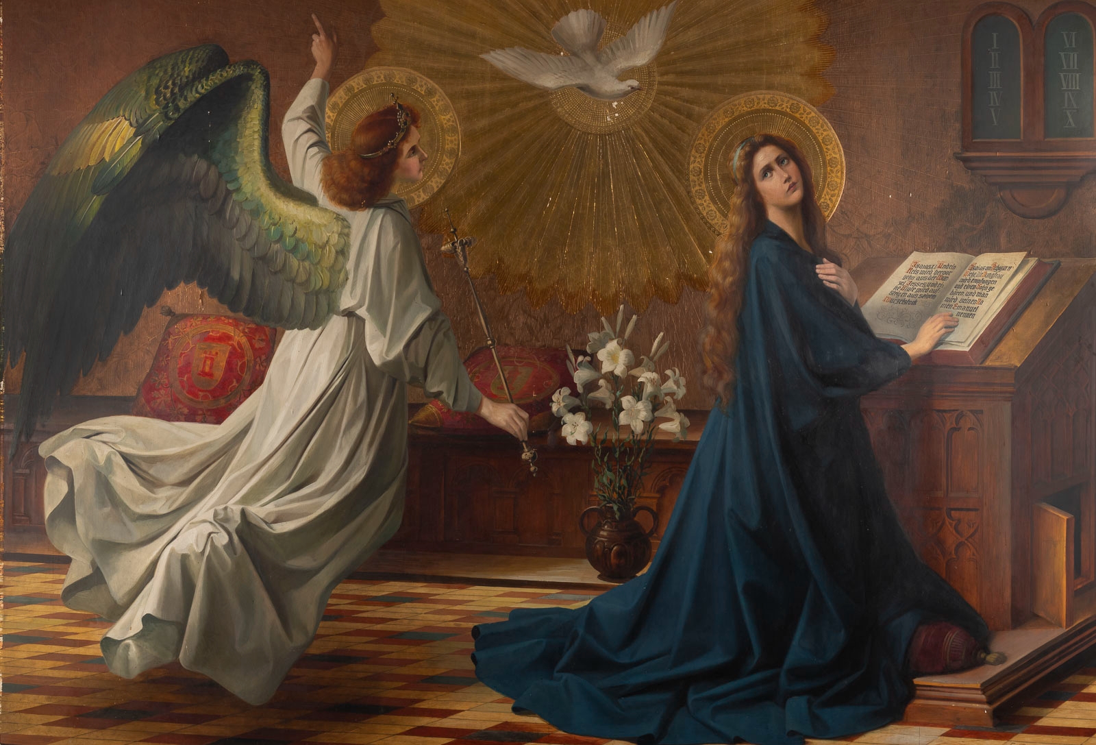 Annunciation Of Mary Painting