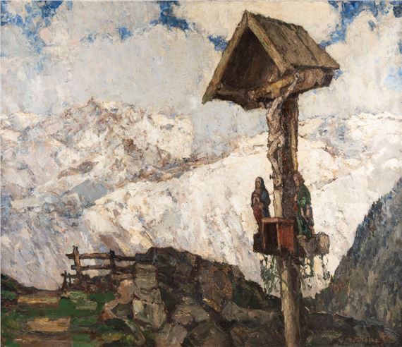In the high mountains by Ernst Kolbe