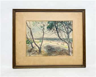 "Paisaje costero" - Henry Meissner