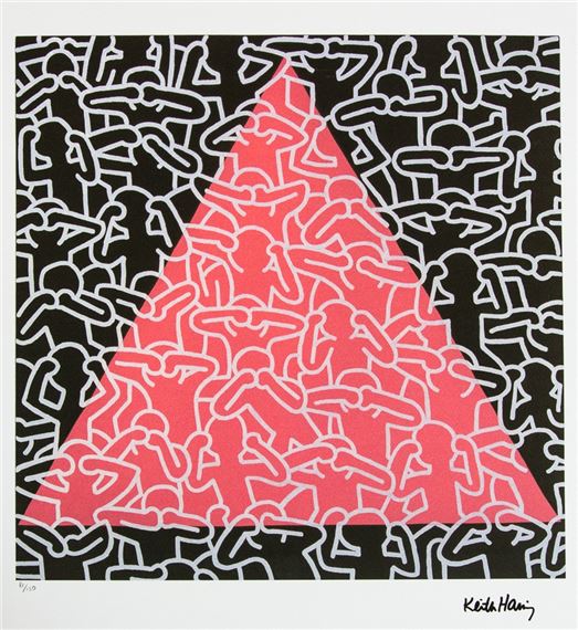 Keith Haring | Silence Equals Death | MutualArt