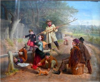 A la Blondin - H. Knight