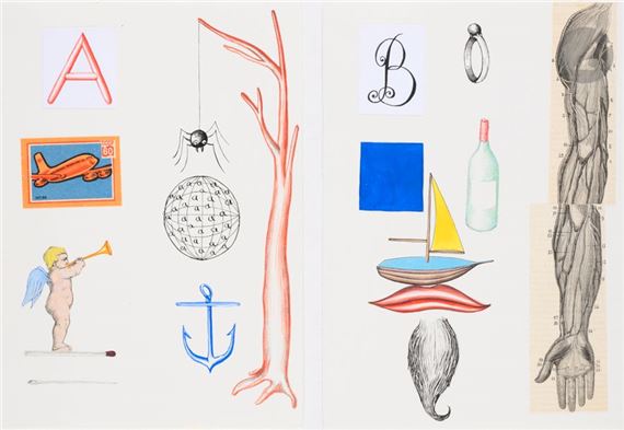 [Abécédaire. 26 original drawings]. - Guillaume Dégé