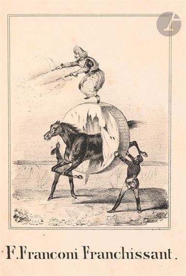 Green half calf, smooth spine decorated, green moiré percaline boards with gilt decorations