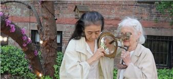 Joan Jonas and Eiko Otake: Drawing in Circles - Castelli (West 40)