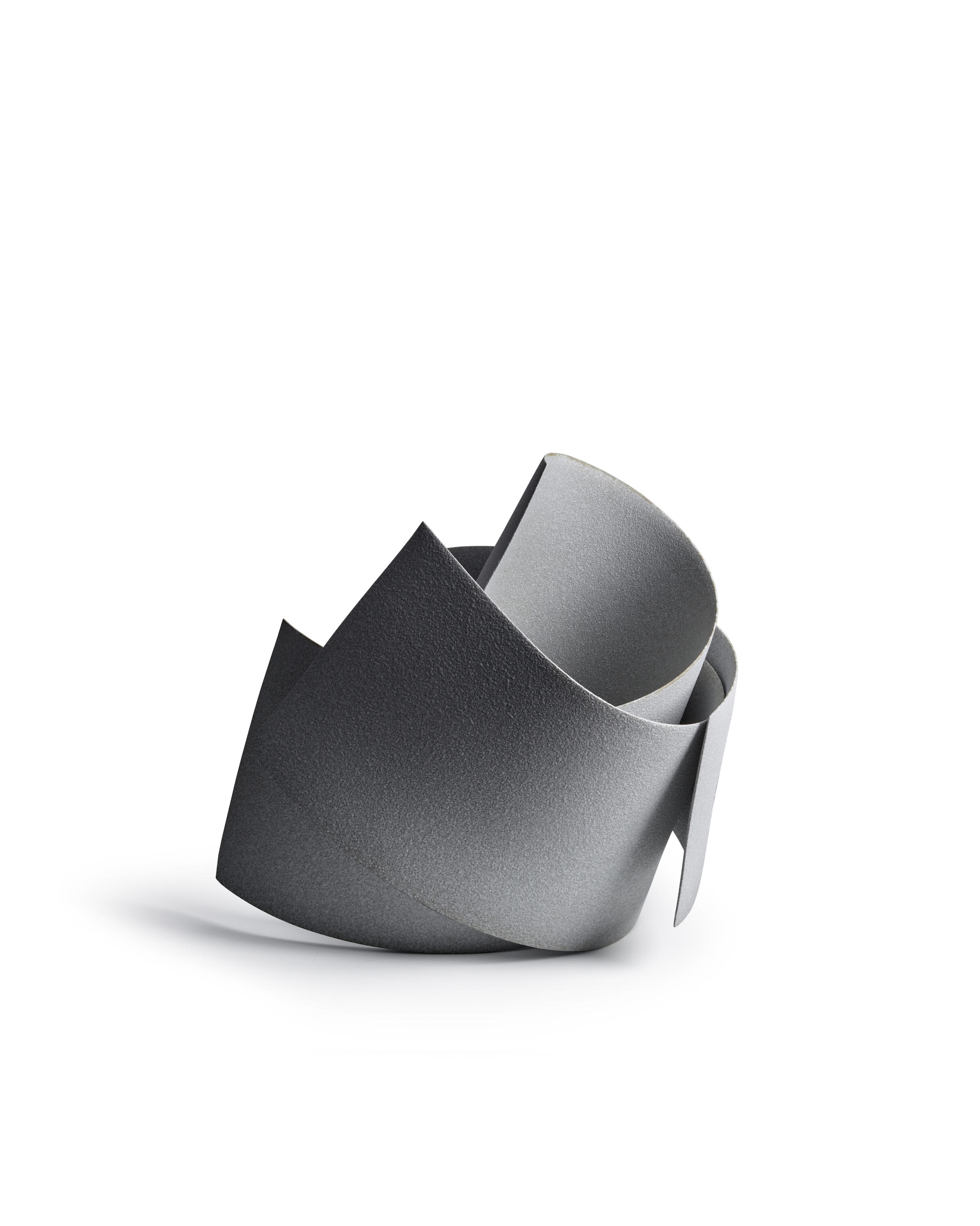 Artwork by Kanjiro Moriyama, Turn, Made of wheel-thrown, cut, glazed, assembled, and gas-fired stoneware components