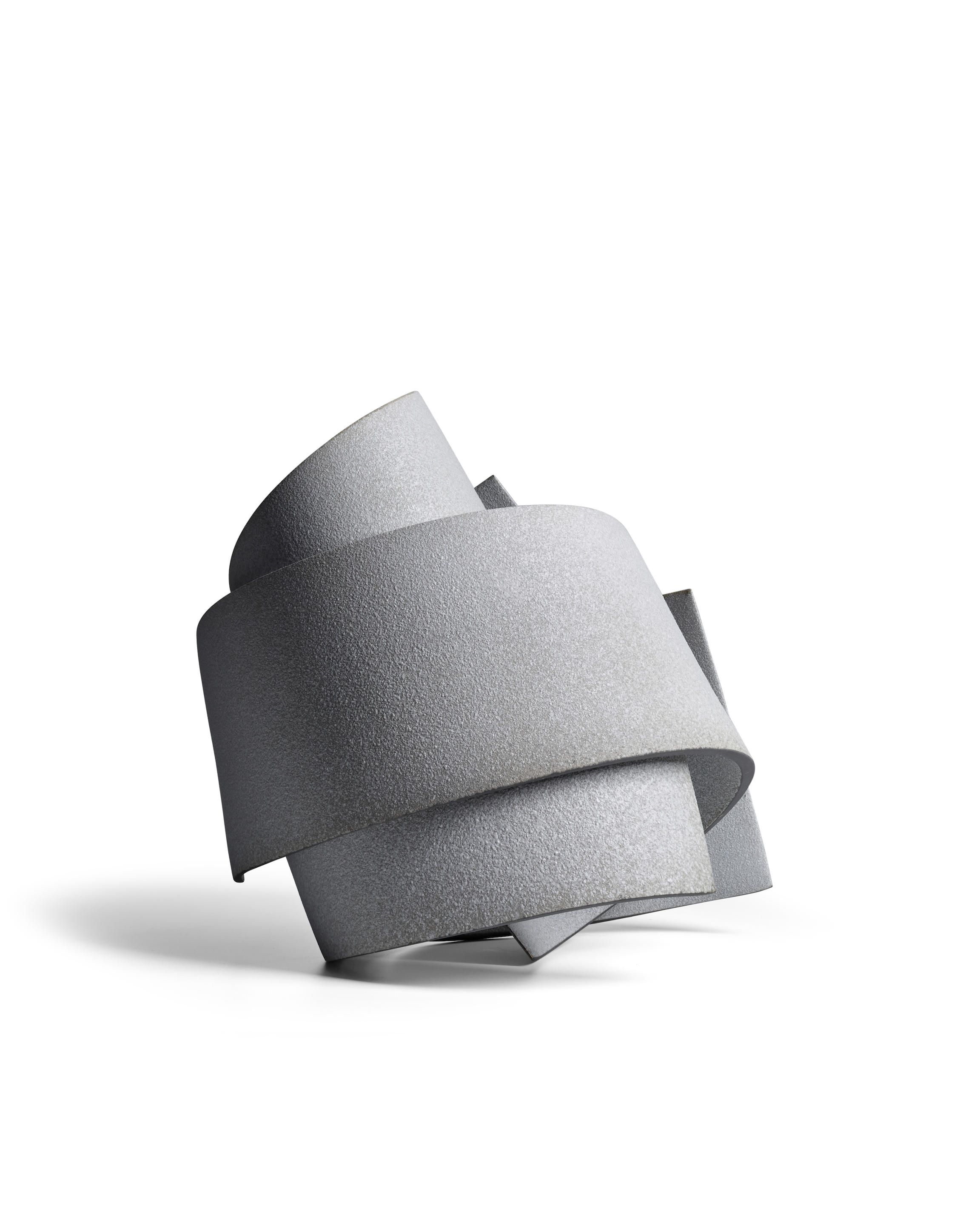 Artwork by Kanjiro Moriyama, Turn, Made of wheel-thrown, cut, glazed, assembled, and gas-fired stoneware components