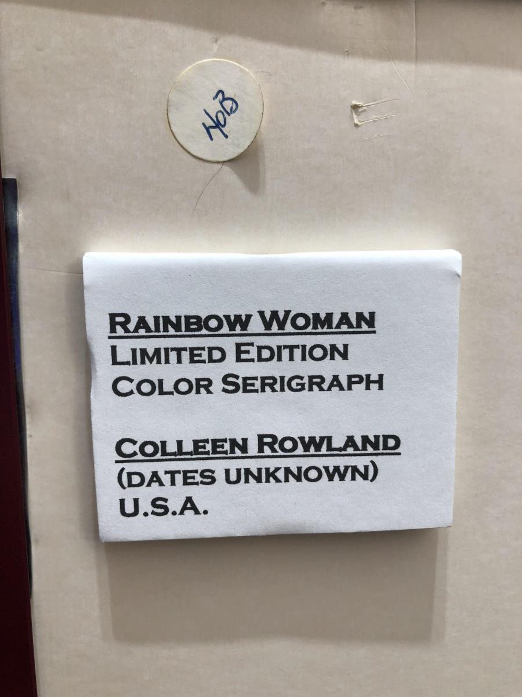 Colleen Rowland Rainbow Woman MutualArt