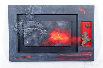 Relief sculpture - Willem Merk