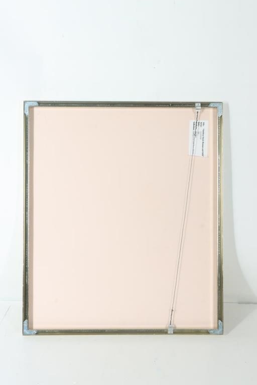 Artwork by Carol Mitchell, Kalahari Bush Woman & Child, Made of Lithograph