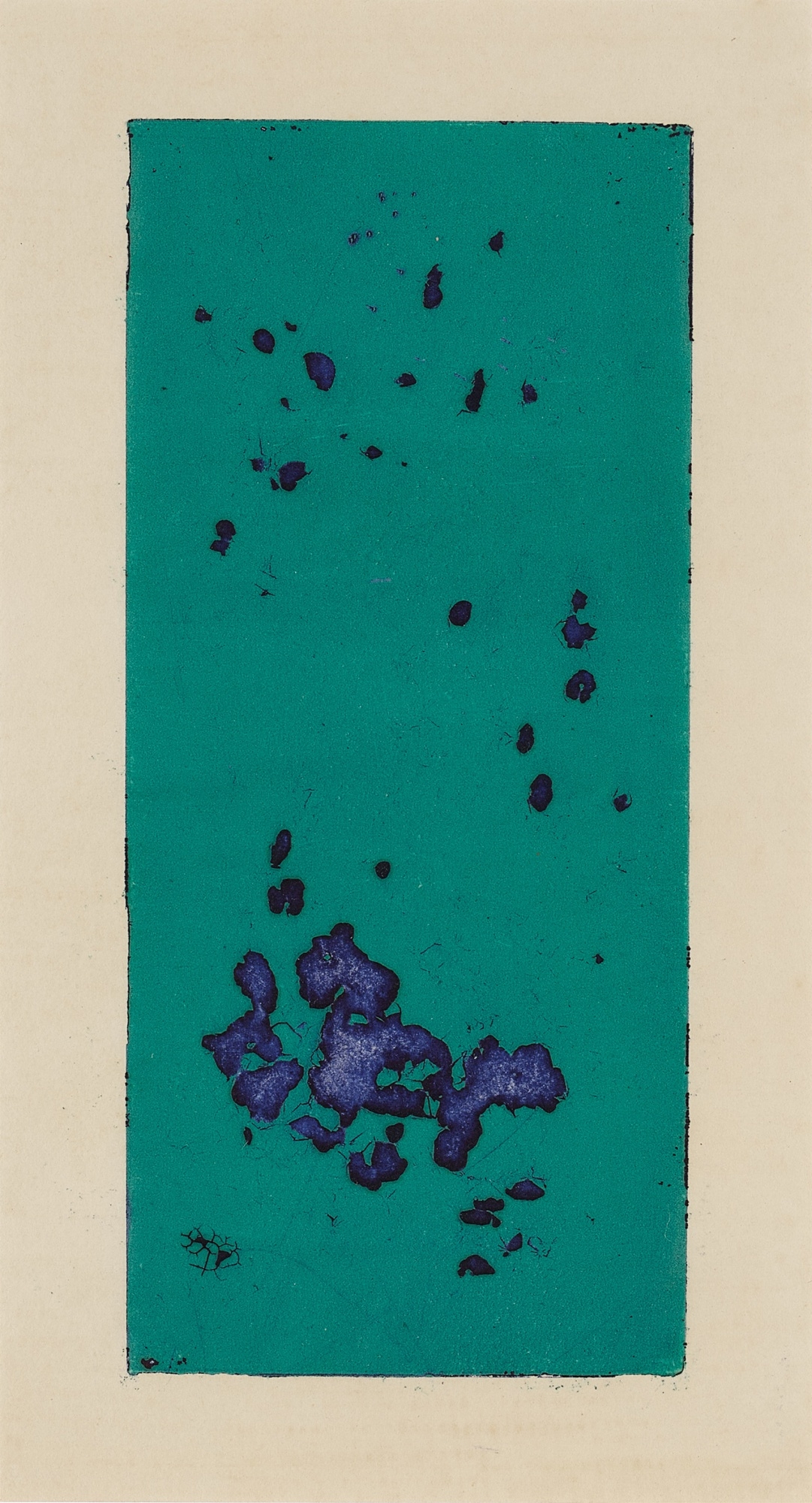 Artwork by Zahoor ul Akhlaq, Untitled, Made of A set of three intaglios printed in colors on paper