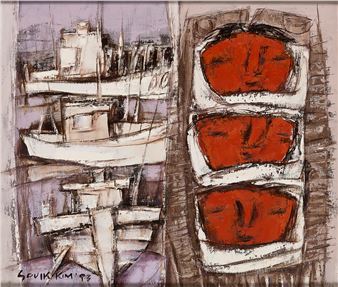 Kim SouIk b.1941 Unitlted - Kim Souik