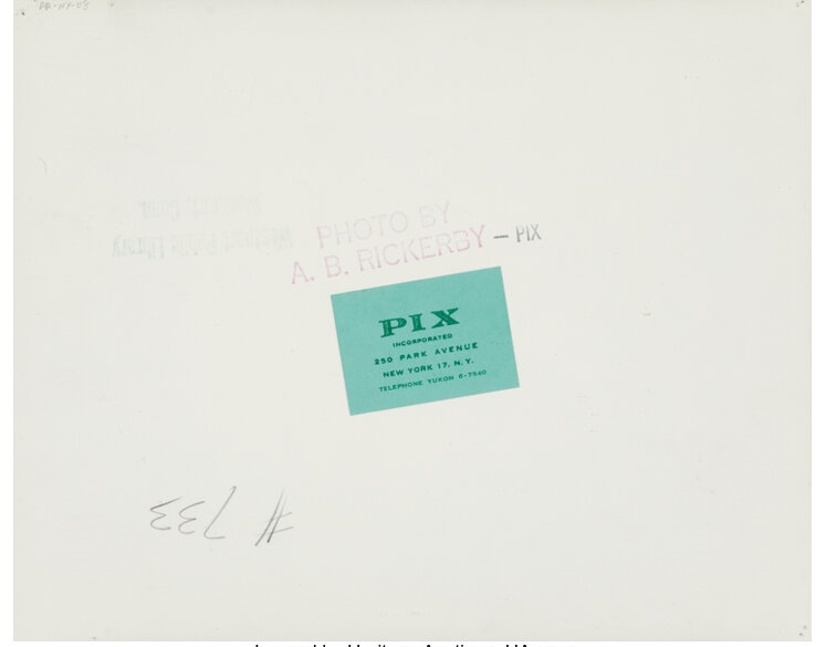 Artwork by Arthur Rickerby, Sledding, NYC; Parade, NYC; Scared African-American Boy held by Smiling Police Officer during a Parade, NYC (3 works), Made of Gelatin silver prints