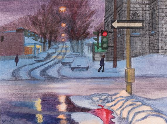 Côte St. Antoine Rd. by Philip Henry Surrey