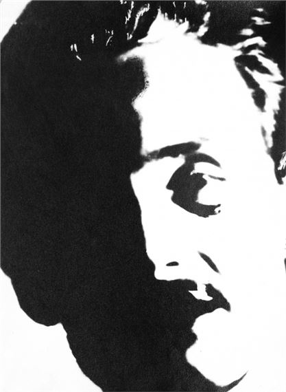 Tvář muže, nedatováno by Antonín Gribovský