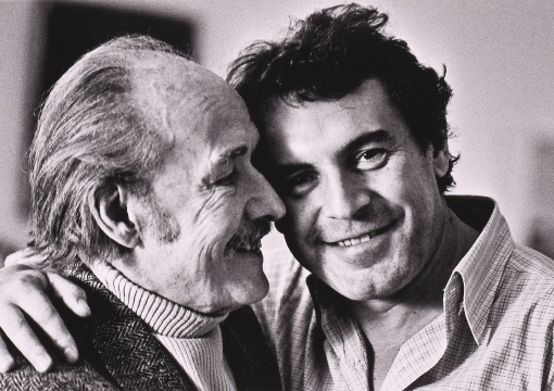 Jiří Voskovec a Miloš Forman, nedatováno by Jan Lukas