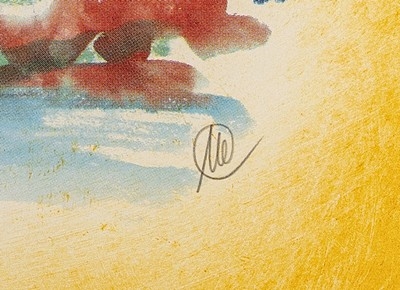 Markus Lüpertz | unique character due to the overpainting | MutualArt