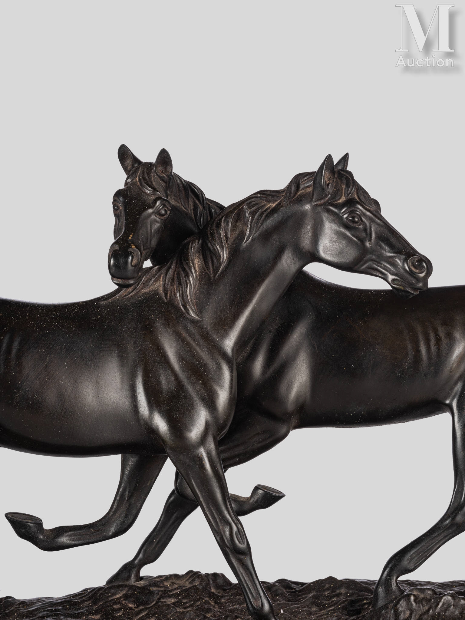 Sculpture de cheval - Art déco - Bronze - Catawiki