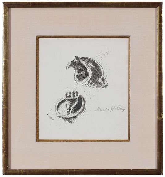 Two Shells by Marsden Hartley, 1936