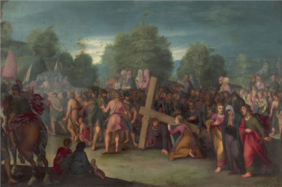 Sainte Véronique essuyant le visage du Christ by Otto van Veen, 1556