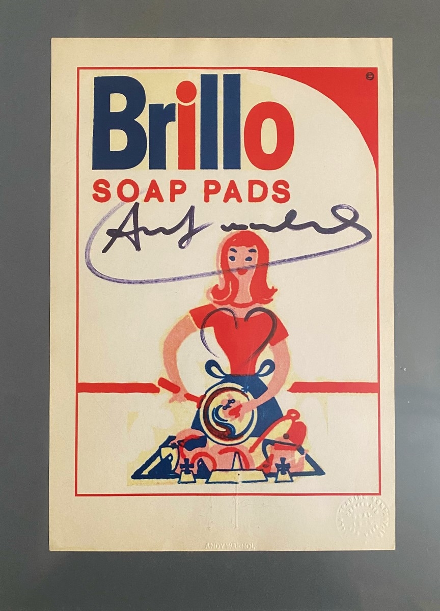 Andy Warhol Brillo S10 pads (1980) MutualArt