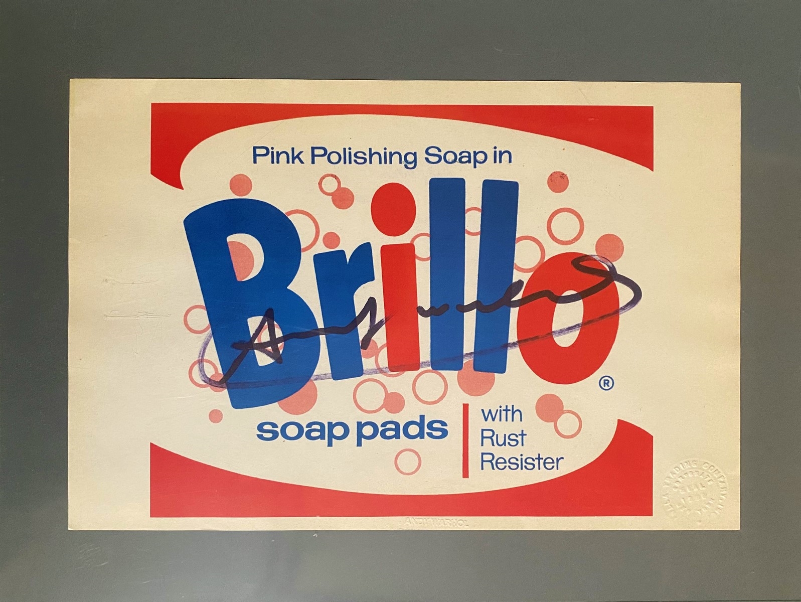Andy Warhol Brillo S10 pads (1980) MutualArt