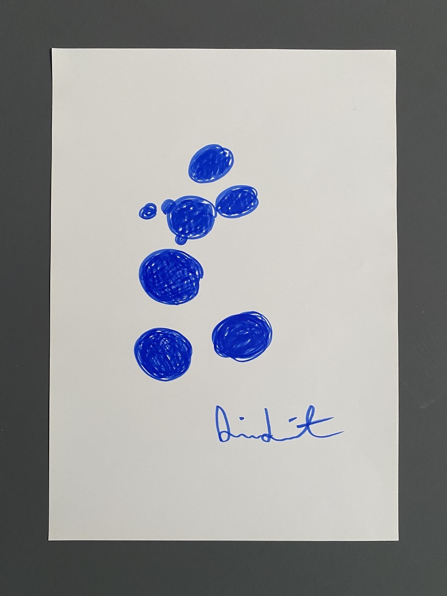 Damien Hirst Mickey Blue Mutualart 