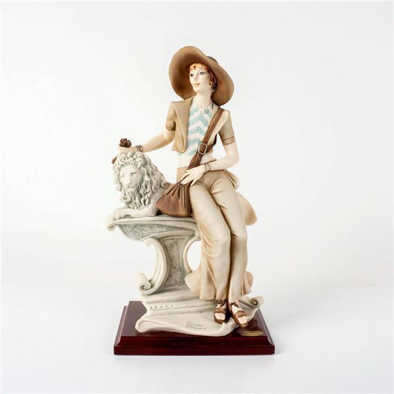 Lady With Lion by Giuseppe Armani, c. 1995