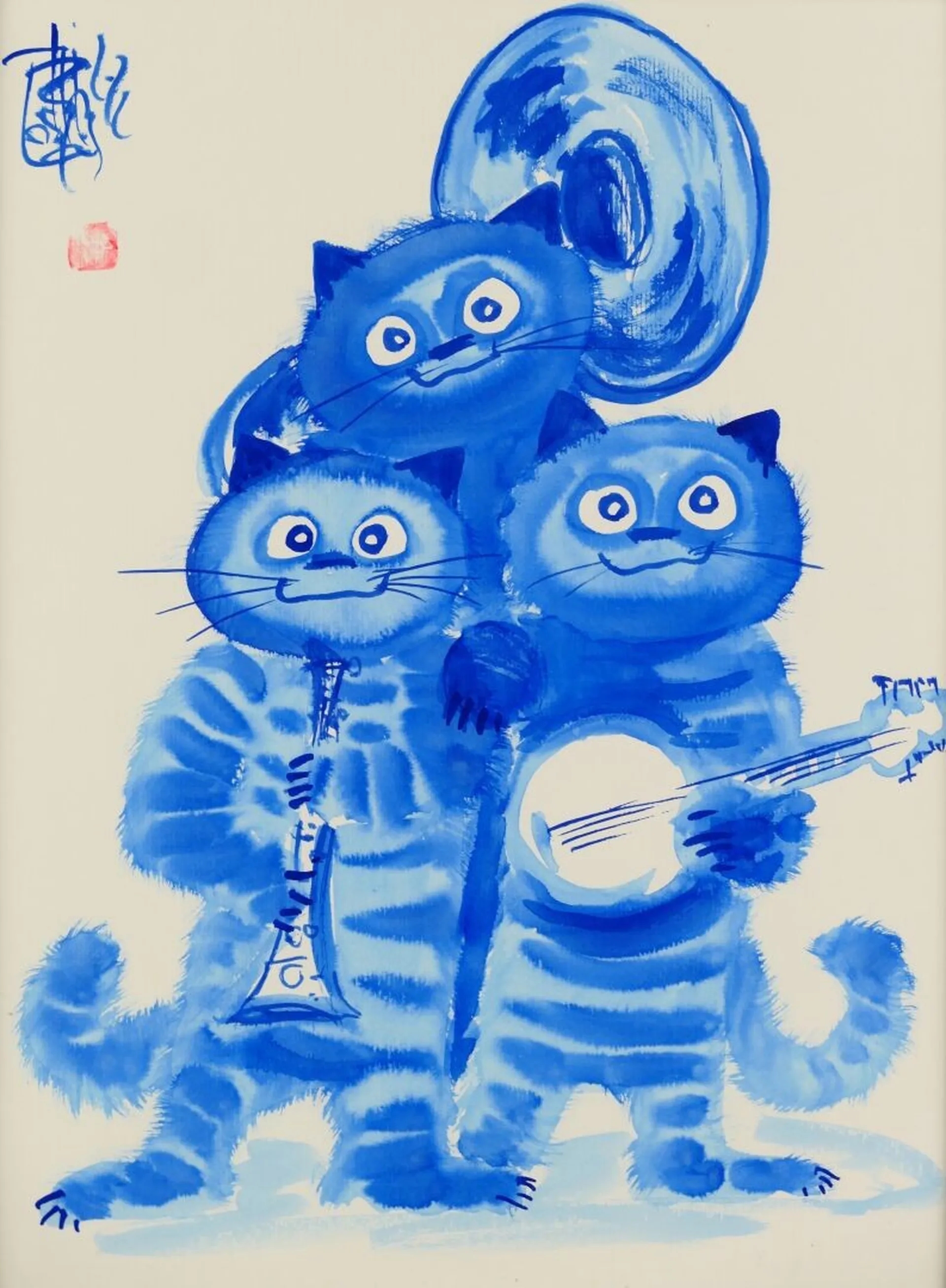 Laszlo Tibay | En fanfare | MutualArt