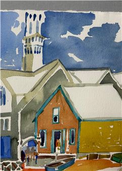 RITA DERJUE (20th c.) Provincetown - Rita Derjue