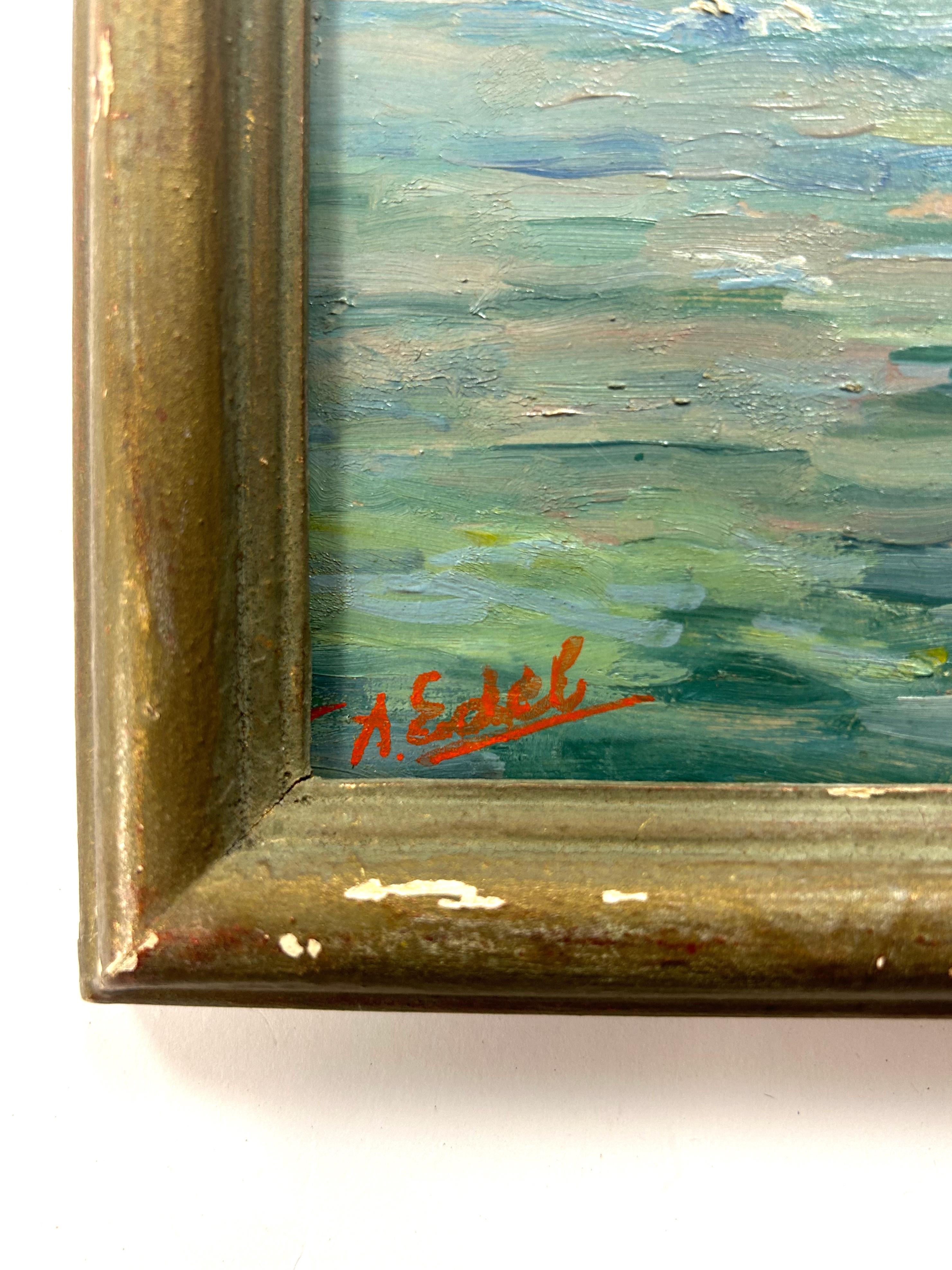 Albert Edel | ALBERT EDEL (1890-1961) Provincetown (1932) | MutualArt