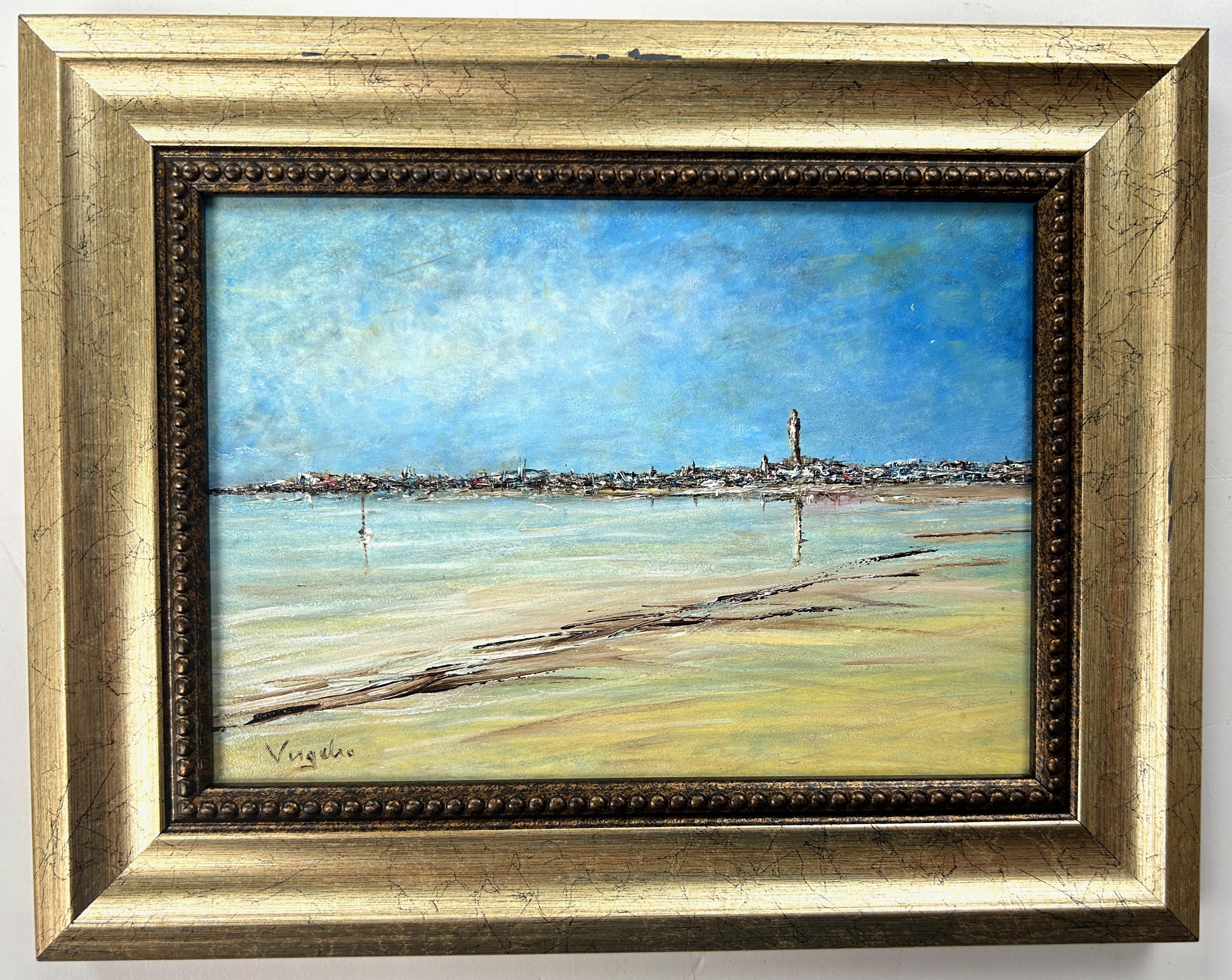 Artwork by Susan Virgilio, SUSAN VIRGILIO (20/21st c.) Provincetown, Made of Oil on panel, Oil on panel