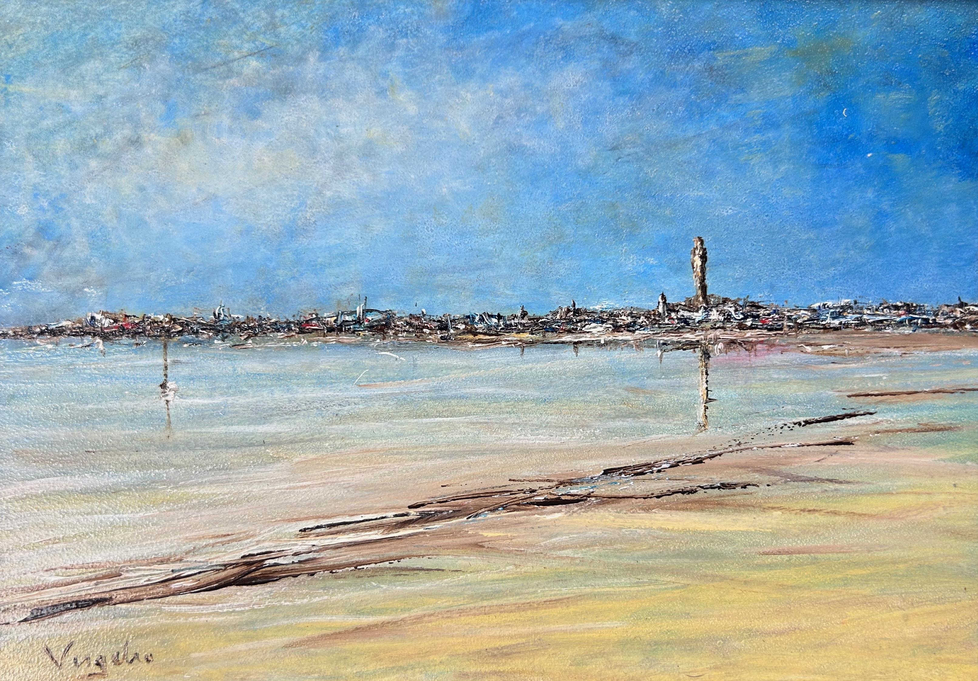 Artwork by Susan Virgilio, SUSAN VIRGILIO (20/21st c.) Provincetown, Made of Oil on panel, Oil on panel