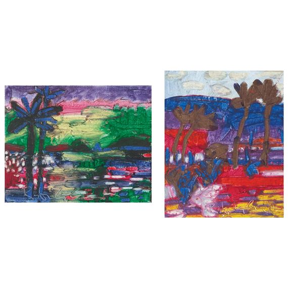 Tropical Landscape 3 & 4, 1990s