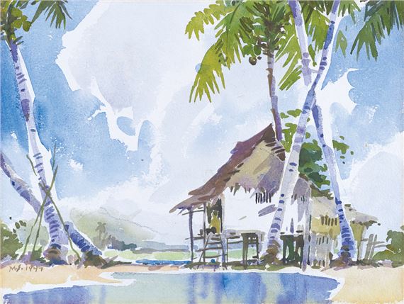 Kampung House, 1947 by Yong Mun Sen, 1947