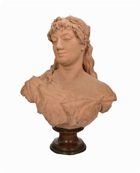 Popiersie kobiety - Cyprian Godebski