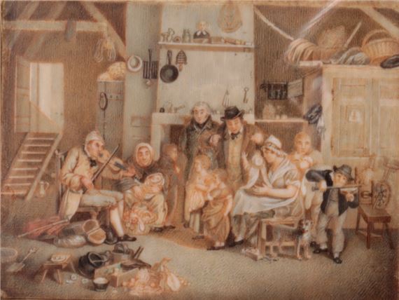David Wilkie | 'The Blind Fiddler' | MutualArt