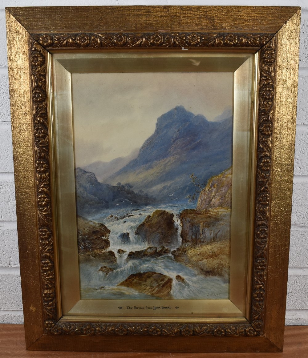 Edwin St. John | The Stream from Llyn Idwal | MutualArt