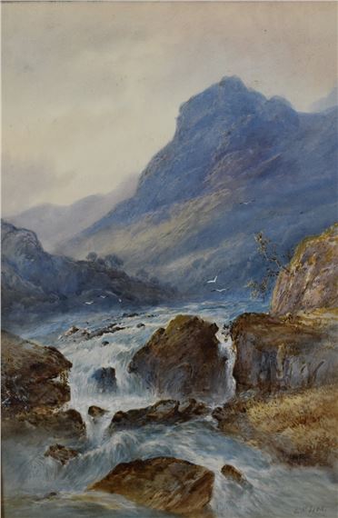 Edwin St. John | The Stream from Llyn Idwal | MutualArt