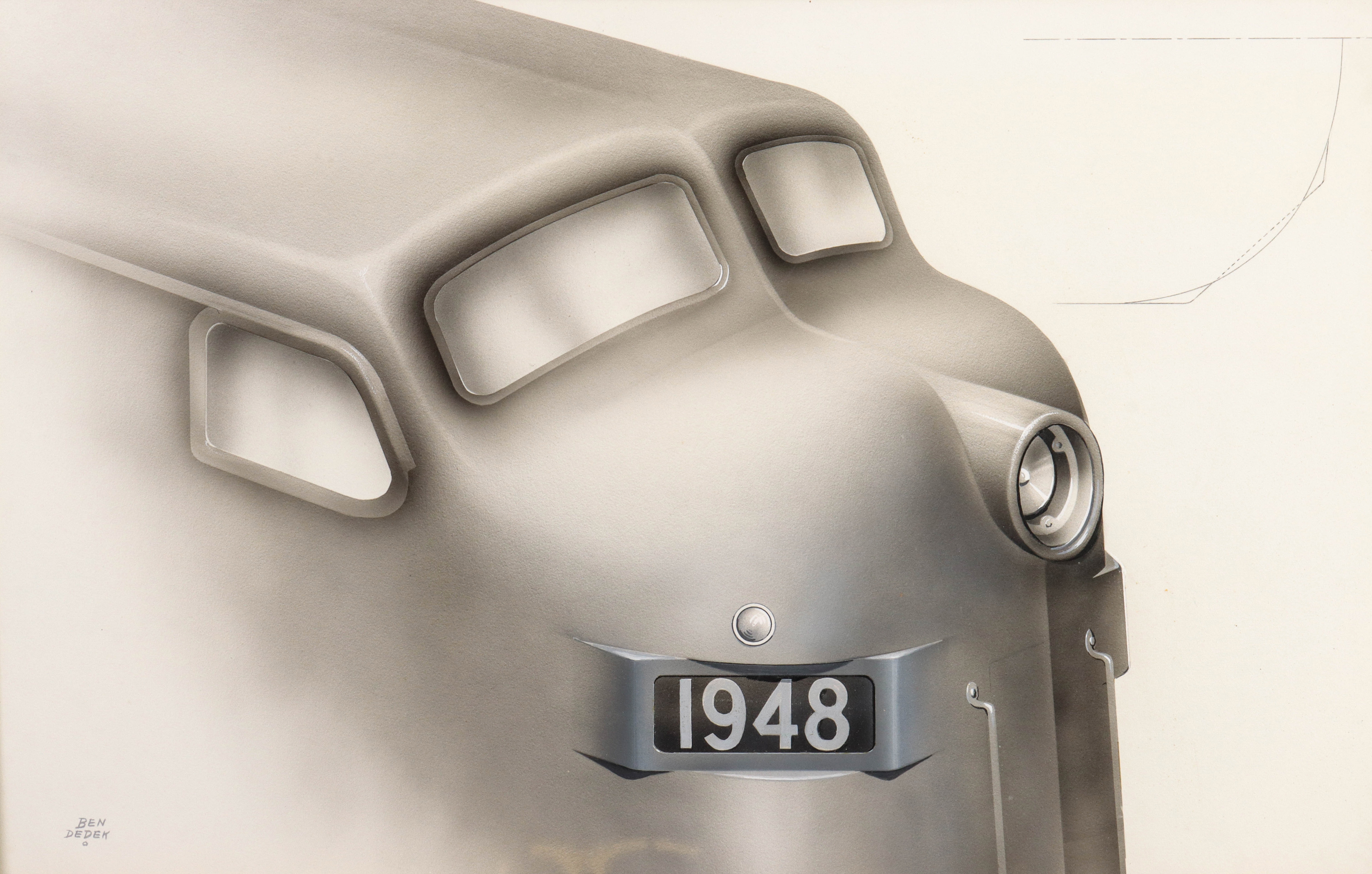 Benjamin J. Dedek | A Locomotive Cab Design for General Motors Electro ...