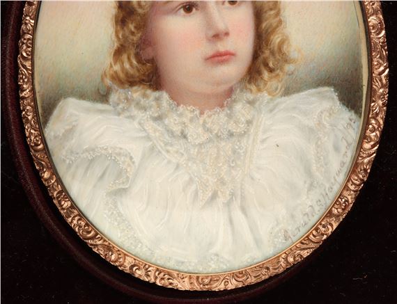 Gerald Sinclair Hayward | MINIATURE PORTRAITS | MutualArt